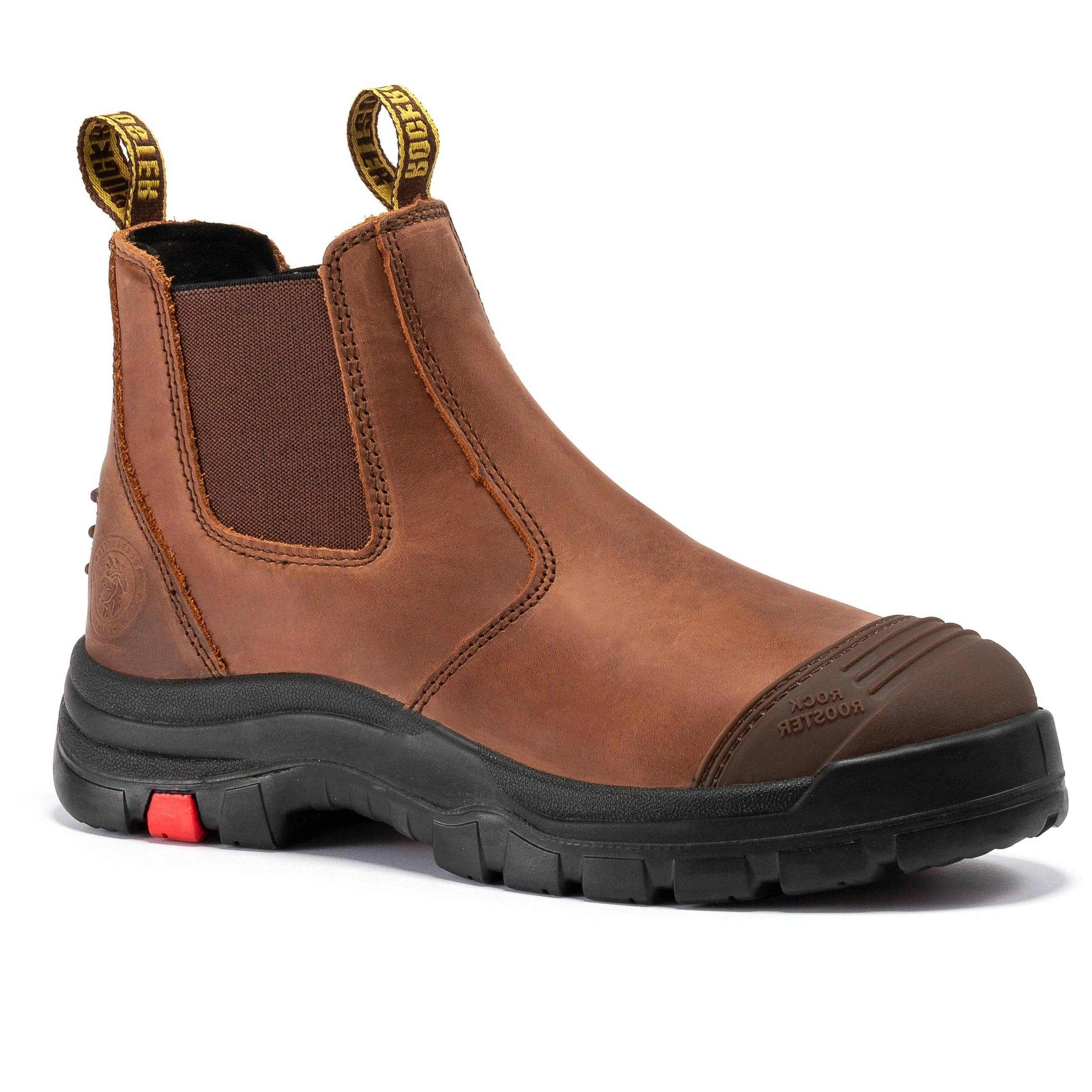 ROCKROOSTER Lumen Brown - Trkalne Usnjeva Čevlji Ak224 - Trkalni, Trpežni!